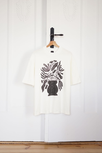 KOSZULKA KRAFT UNISEX / ILUSTRACJA BY ANGELIKA KONTAK ❤ / SITO BY MIKA STAROWSKA ❥